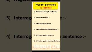 Present indefinite tense ll shorts english tense grammar trendingytshorts motivation viral [upl. by Aran]