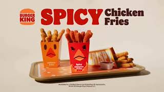 Spicy chicken fries bk ad but its speeds up every time [upl. by Notliw]