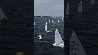 kielerwoche 2024  Tag 6 internationale Klassen mit der OKJolle sailing [upl. by Eeuqram]