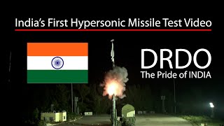 Long Range Hypersonic Missile Test DRDO Video [upl. by Crowe]