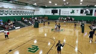 Hoban vs Central Catholic VBall [upl. by Ydassac]