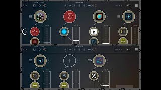 AUM Industrial Factory Steam Punk Session With 12 Apps  iPad Demo [upl. by Erdnassac]