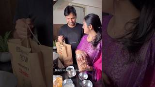 Husband ka favourite bnaya aaj shorts bristihomekitchen bhunja [upl. by Oderfigis]