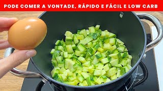 JANTAR INCRÍVEL  EMAGRECE BARATO SAUDÁVEL e RÁPIDO  FÁCIL e GOSTOSO  Low Carb [upl. by Barker]