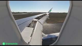 Transavia A321 arrival in Paris ORY [upl. by Holmann]