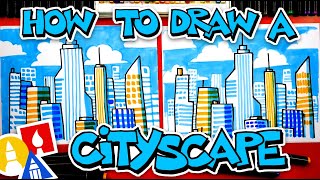 How To Draw A Cityscape [upl. by Henrie]