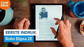 Kobo Elipsa 2E ereader  Eerste indruk [upl. by Franny]