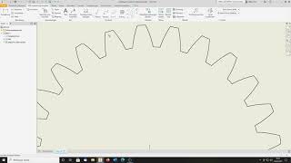Zahnrad mit Inventor erstellen und bemaßen [upl. by Netsirhc]