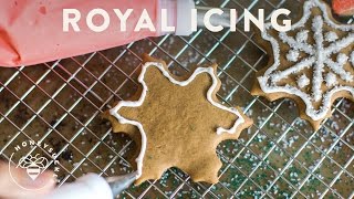 Royal Icing for Cookie Decorating  Honeysuckle [upl. by Nahrut677]