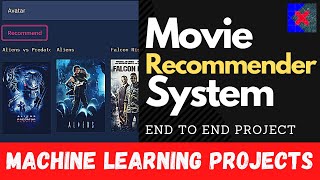 Movie Recommender System Project  Content Based Recommender System with Heroku Deployment [upl. by Lewls]