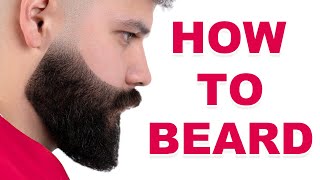 HOW TO FADE AND SHAPE A BEARD  EASY GUIDE [upl. by Tomasz887]