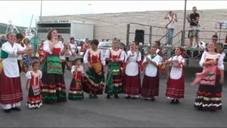 2013  PIZZICA  ITALIENISCHE FOLKLORE IM HAFEN VON VIESTE [upl. by Bohlin]