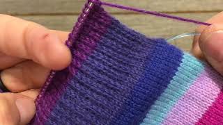 Customizable Toe Up Sock Tutorial Part 2  The Heel Flap amp Gusset [upl. by Lennahs270]