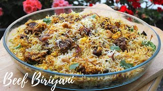 Beef Biriyani Recipe  Easy Biriyani Recipe for beginners  Beef Biriyani Kerala Style [upl. by Magbie]