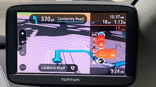 best tomtom car sat nav via 52 review youtube video best sat nav for car uk [upl. by Suivatnom]