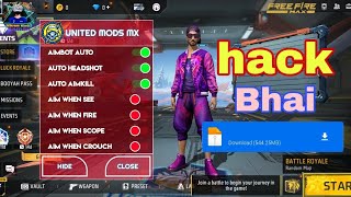 UNITED MODS MX FREE FIRE Max HACK OB42 New United mods max 2023 [upl. by Eohce]