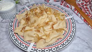 COLTUNASI cu CARTOFI ca la mama acasaReteta simplaДомашние вареники с картошкойPerogies recipes [upl. by Gardol]