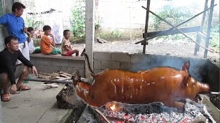 Ang PINAKAMALAKING Litson Baboy Na Niluto ko [upl. by Daukas]