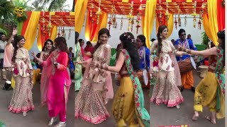 SHILPA SHETTY Beautiful Dance in their sister in laws Sangeet night [upl. by Tenay]