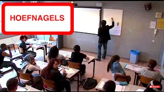 LERAAR HOEFNAGELS EN ZIJN KLAS [upl. by Yhpos]