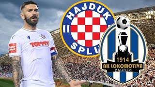 Hajduk  Lokomotiva  Highlights  27kolo SuperSport HNLa [upl. by Shalna253]