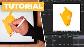 How to Animate Your Drawings with After Effects ✍️ [upl. by Elcarim359]