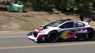 Sebastien Loeb 2013 Pikes Peak at Halfway Picnic Grounds [upl. by Maltz126]