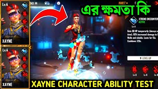 Xayne Character Ability Test In Free Fire Bangla  Free Fire Xayne Character Ability Test Bangla [upl. by Mccahill29]