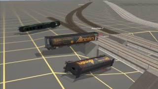 HLCX Train wreck and pics NS C409W derailment [upl. by Etnaid]