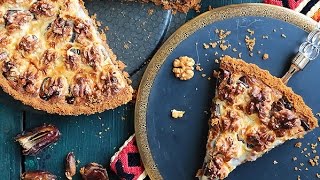 Date Walnut Tart [upl. by Iggam]