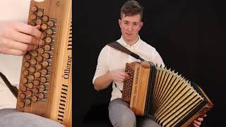 Lernvideo  Trog mi Wind für die Steirische Harmonika gespielt von Daniel Raab [upl. by Koenig]