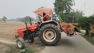 Swaraj 855 FE Tractor Working In Rotavator  Swaraj Tractor Video  Rafik tractor wala [upl. by Adierf30]