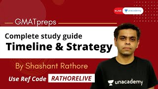 GMAT Preparation for Beginners  Complete study guide Timeline amp Strategy  Shashant Rathore [upl. by Ytoc389]