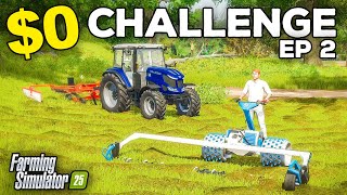 SPENDING ALL OUR MONEY  Farming Simulator 25  Survival Challenge  Episode 2 [upl. by Hgielak616]