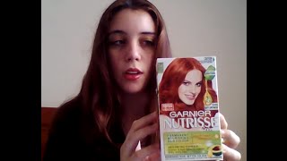 Garnier Nuttrise Copper Passion Review No Bleach [upl. by Suzanna]