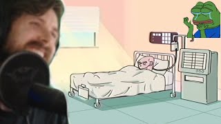 Forsen Reacts  Dragon Ball Deez Cancer Arc [upl. by Anaderol]