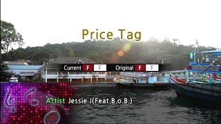 Price Tag  Jessie J feat BoB Karaoke Version [upl. by Alled837]