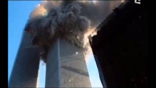 Terrifying Close Up Street Level Shot of First World Trade Center Collapse September 11th 2001 [upl. by Eniluqcaj]