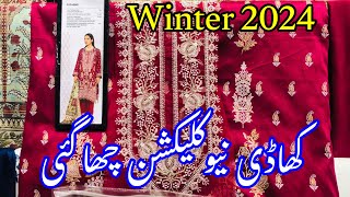 Khaadi New Collection 2024  Khaadi Winter Collection 2024  Khaadi 3pc suit khaadisale [upl. by Ahsinik840]