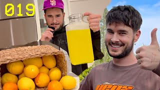 I MADE HOMEMADE LEMONADE VLOG 019 [upl. by Tannen610]