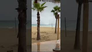 marbella lluvia dana viralvideo malaga [upl. by Samuela]