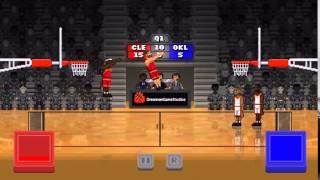 Farthest slam dunk bouncy basketball [upl. by Atnohs]