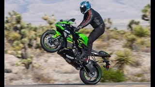 2019 Kawasaki Ninja ZX6R Review  First Ride [upl. by Egoreg]