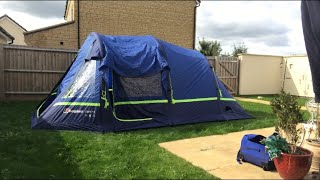 How to deflate and pack away a Berghaus Air4 Tent in its bag [upl. by Zed]