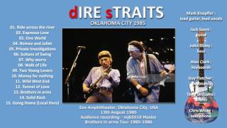 Expresso Love — Dire Straits 1985 Oklahoma City LIVE audio only [upl. by Imik]