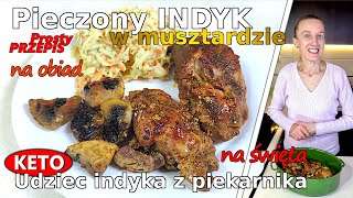 REWELACYJNY pieczony INDYK w musztardzie w piekarniku  Przepis na pieczony INDYK na obiad [upl. by Yllop]