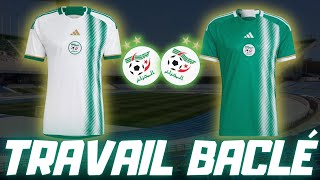 ⚽️ Maillots de lAlgérie🇩🇿  Travail Bâclé  🤔 [upl. by Cost788]