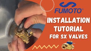 How to Install an SX Series Fumoto Valve [upl. by Lobiv]