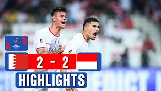 FULL HIGHLIGHTS BAHRAIN VS INDONESIA I AFC ASIAN QUALIFIERS ™ ROAD TO 26 [upl. by Ynnohj]