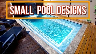 Top 45 SMALL SWIMMING POOL DESIGNS IDEAS 2020 [upl. by Hobey]